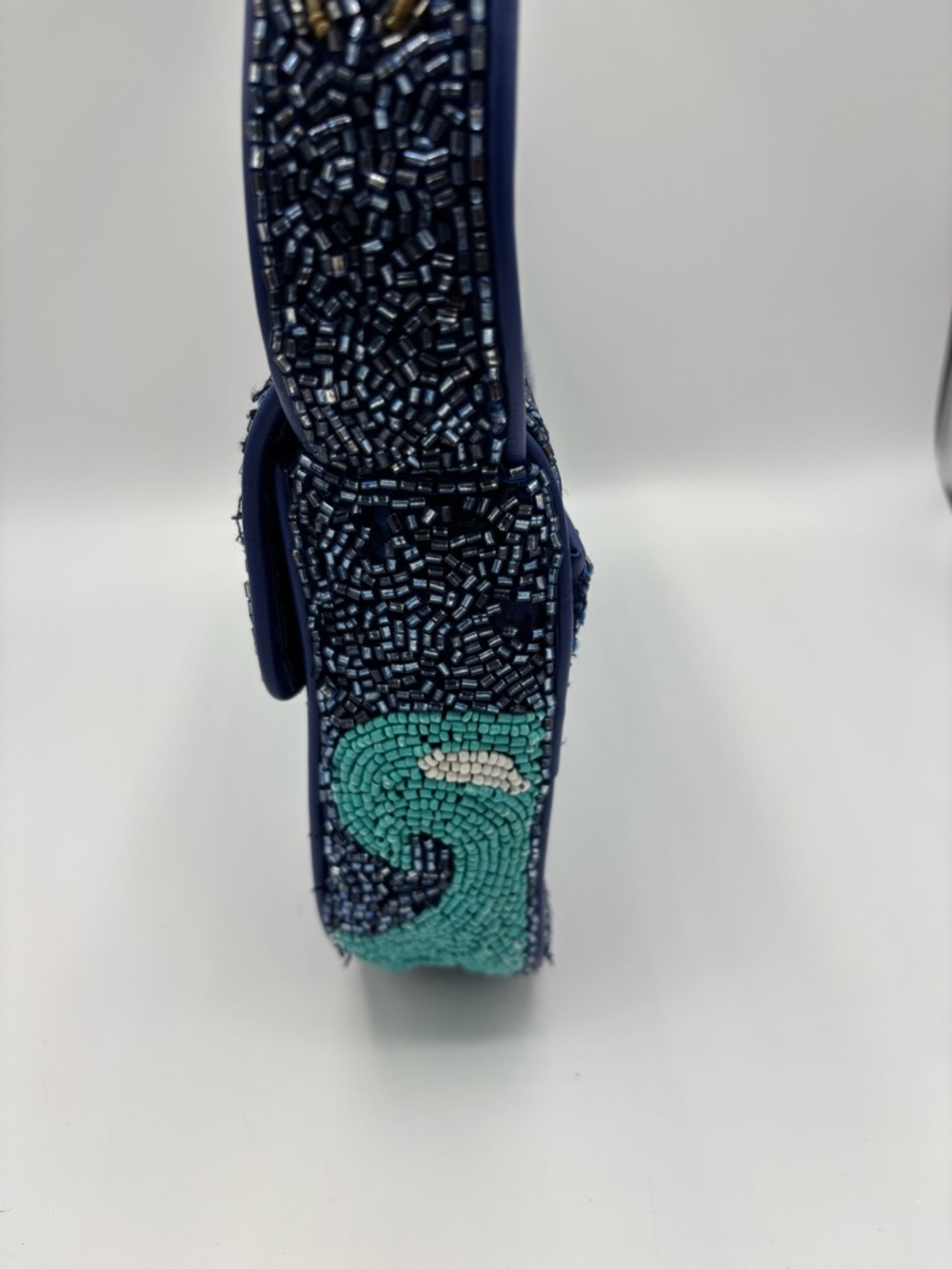 STAUD Beaded Swimmer TOMMY Shoulder Bag in Multicolor - Picture 5 of 15